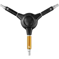 Topeak Y-Hex Speed Wrench Attrezzo per bicicletta (4/5/6 mm, nero)
