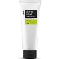 COXIR Detergente schiumogeno trasparente al tè verde pH 150 ml — Detergente viso