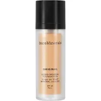 bareMinerals Original Liquid Mineral, fondotinta liquido, luminoso, 15, medio neutro, SPF 20, 30 ml