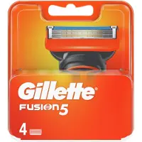 Gillette Fusion5 4 Testine — Testine di ricambio rasoio