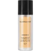 bareMinerals Original Liquid Mineral, fondotinta liquido, luminoso, 14, medio dorato, SPF 20, 30 ml