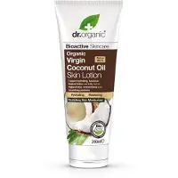 Dr Organic lozione corpo all'olio di cocco vergine 200ml