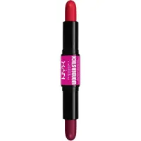Nyx Wonder Stick Blush 05-Ambra Brillante e Fucsia 4g — Blush in stick