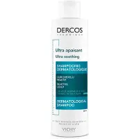 VICHY Dercos Shampoo Ultra Lenitivo Senza Solfati Capelli Normali e Grassi 200 ml — Shampoo