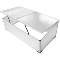 vidaXL Telaio frigorifero senza base con 2 coperchi