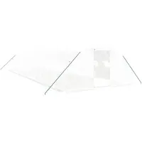 vidaXL Serra con struttura in acciaio, bianca, 56 m², 14x4x2 m