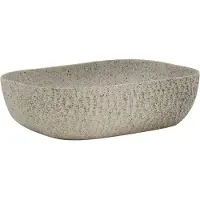 vidaXL Lavabo da appoggio Grigio Rettangolare 48x37,5x13,5 cm Vetroceramica
