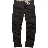 Vintage Industries Pantaloni cargo nero