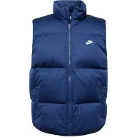 Nike Piumino Smanicato Uomo Club Puffer Vest Midnight Navy/white