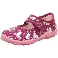 Superfit Ciabatta 'Bonny' rosa / rosso ciliegia / bianco