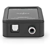 Nedis Estrattore Audio Hdmi A Coassiale/toslink Alimentato In Cc