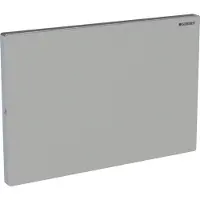 Geberit piastra di copertura per Sigma UP-SPK in acciaio inox con fissaggio a vite, 115.764.FW.1