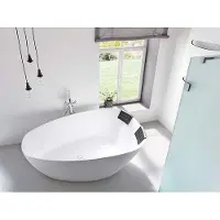Riho Toledo baignoire en pose libre, SOLIDSurface, 158x110x62cm, 301 Betteres, B126001105, B126001105