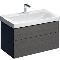 Geberit Xeno 2 armoire sous lavabo 880x530x462mm, 2 tiroirs, 500.509.43.1, 500.509.43.1