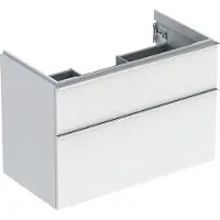 Geberit iCon armoire basse pour lavabo, 2 tiroirs, 88,8x61,5x47,6 cm, 502305, 502.305.01.2, 502.305.01.2