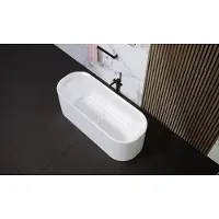 Riho Devotion baignoire en pose libre, en option avec Fall, 180x71x60cm, 245 Betteres, blanc brillant, B095002005, B095002005