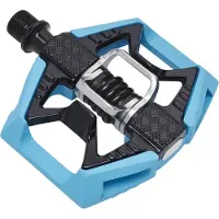 Crankbrothers Double Shot 2 Hybrid-Pedal Pedali a sgancio rapido blu