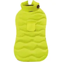 Croci Giacca gialla ecologica per cani del marchio , taglia 45 cm, prodotta con materiali ecocompatibili