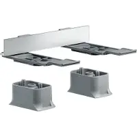 Hansgrohe AXOR Kit d'adaptateurs universels pour accessoires AXOR, 42870000, 42870000