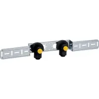 Geberit Staffa di collegamento PushFit, doppia filettatura femmina 16 x ½', premontata, 650290001