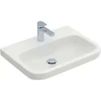 Villeroy & Boch Architectura lavabo, rectangulaire, 1 trou pour robinet, sans trop-plein, 650x470mm, 41886601, 41886601