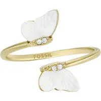 Fossil Radiant Wings Anello Aperto Oro Circuito 52 Mm Jf04423710 — Anello