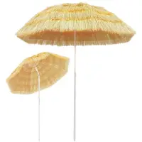 The Living Store Ombrellone da spiaggia Nature 180 cm stile Hawaii