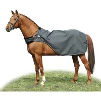 HKM Coperta per maneggio Carvis - nera