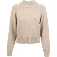 NIKIN Women's Treepullover Cosy Maglione Donna (XL, beige)