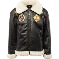 Alpha industries Giubbotto Uomo B3 Fl Custom Black