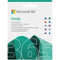 Microsoft 365 Family offerta | 30 installazioni per 6 utenti | aggiornamenti inclusi | 1 anno