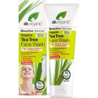 Dr Organic Tea Tree Detergente viso 200 ml — Detergente viso