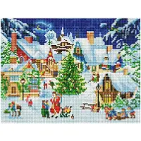 Sonstige Verlage Calendario partecipato - Calendario dell'Avvento della pittura a diamante