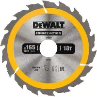 DeWalt Lama Per Sega Circolare Per Legno Dt1936-qz 165 X30 Mm