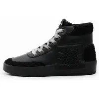 Desigual , Sneaker alte in montone, Nero, 38