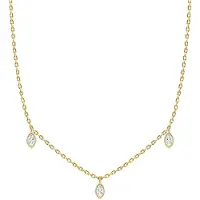 Glanzstücke Collana giallo oro / trasparente