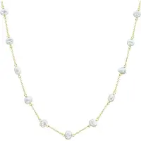 Valero Pearls Collana oro / bianco