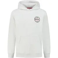 Shiwi Men Baseball Hoodie Grey Melange Taglia: L | Felpe con cappuccio Outlet | Uomo | Grigio