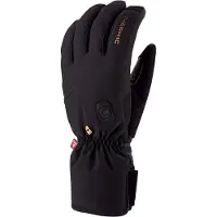 Therm-ic - Guanti riscaldati - Ultra Boost Light Black in Pelle - Taglia 7 - Nero