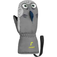Reusch Kid's Sweety Mitten Guanti Bambini (II - 2-3 years, grigio)