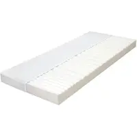 vidaXL Materasso 120 x 200 cm 7 zone SchiumaPoliuretano10 cm H2 H3