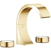 Dornbracht CYO Mélangeur de lavabo à trois trous avec garniture d'écoulement, sans élément de design, saillie 133mm, 20710811-38, 20710811-38