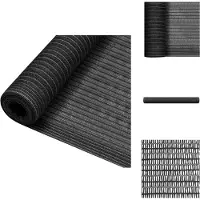 vidaXL Schermo di recinzione antracite 1,8x50 m HDPE 195 g/m² - Ombrelloni e tende da sole