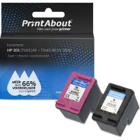 PrintAbout Cartuccia compatibile HP 303 (3YM92AE) - Nero + 3 colori Multipack