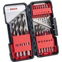 Bosch Accesorios Punta Da Trapano Per Metallo Hss Pointteq Toughbox 18 Pezzi