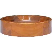 The Living Store Lavabo in teak massiccio Φ40x10 cm