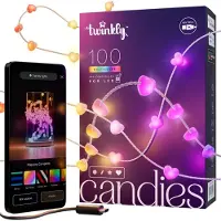 Ledworks Luci Di Natale Candies 100 Led Rgb Usb-c 6 M