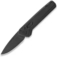 Buck Coltello pieghevole Auto Deploy Button Lock Blk