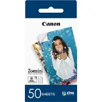 Canon Carta fotografica ZINK fotopapier zelfklevend 5 x 7,6 cm (50 vel)