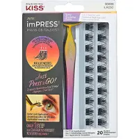 KiSS Kit ImPRESS Press on Falsies 03 ciglia — Ciglia finte
